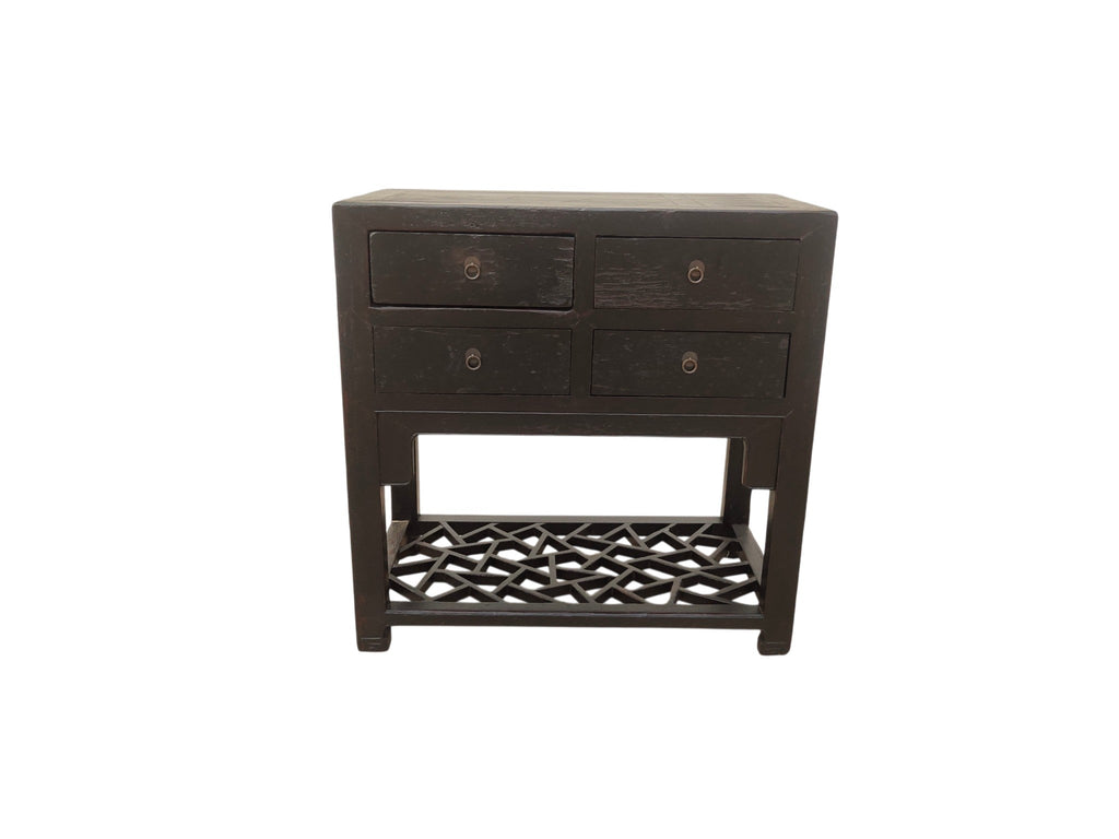 Early 20th Century 4 Drawer Accent Table - Dyag East