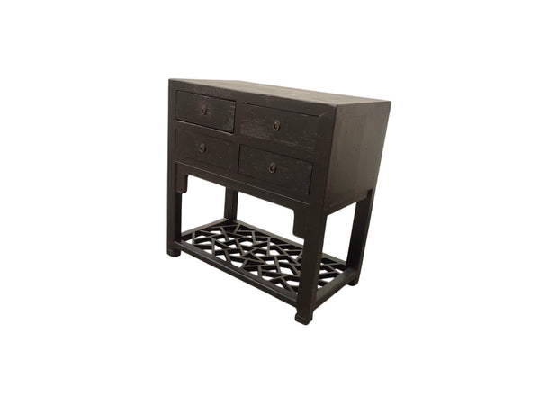 Early 20th Century 4 Drawer Accent Table - Dyag East