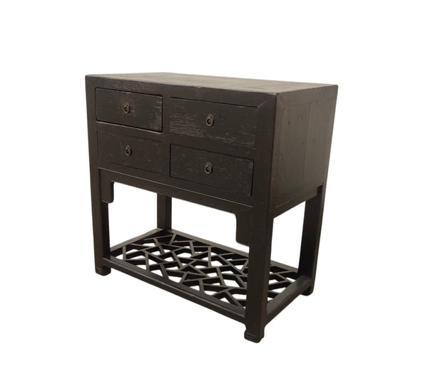 Early 20th Century 4 Drawer Accent Table - Dyag East