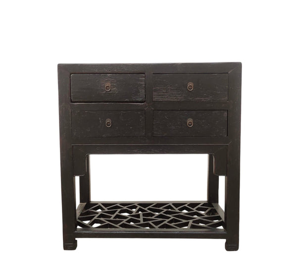 Early 20th Century 4 Drawer Accent Table - Dyag East