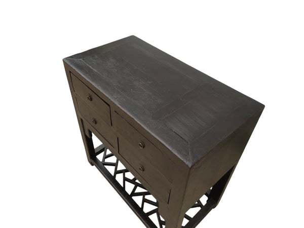 Early 20th Century 4 Drawer Accent Table - Dyag East