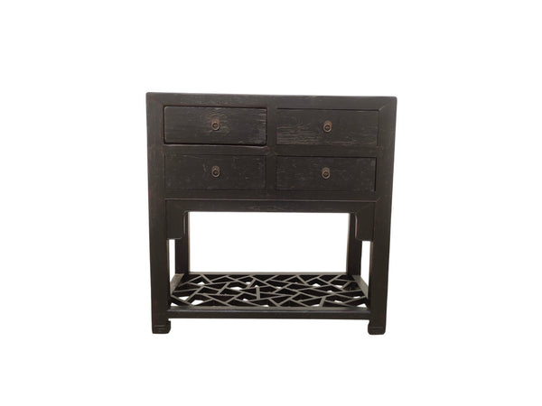 Early 20th Century 4 Drawer Accent Table - Dyag East