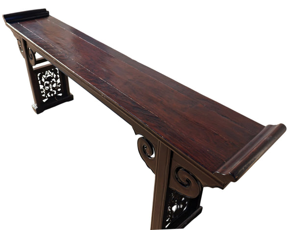 Early 20th Century 99" Long Altar Console Table - Dyag East