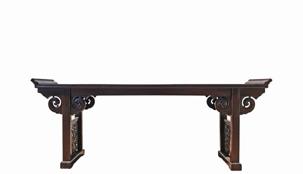 Early 20th Century 99" Long Altar Console Table - Dyag East