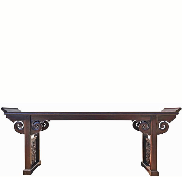 Early 20th Century 99" Long Altar Console Table - Dyag East