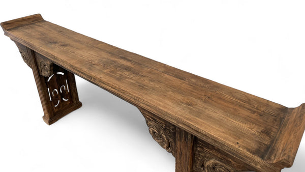 Early 20th Century Antique Chinese Altar Console Table - Dyag East