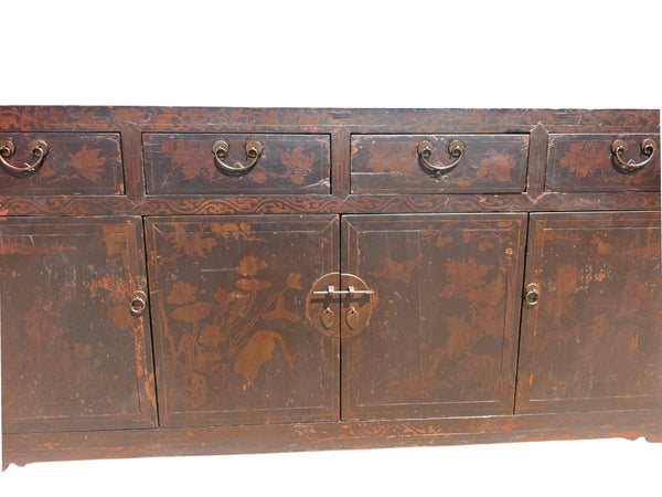 Early 20th Century Chinese Elm Sideboard - Dyag East