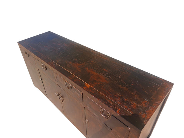 Early 20th Century Chinese Elm Sideboard - Dyag East
