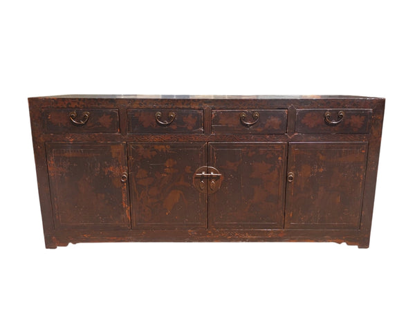 Early 20th Century Chinese Elm Sideboard - Dyag East