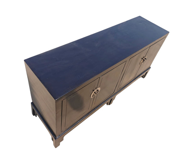 Early 20th Century Chinese Lacquered 4 Door Sideboard - Dyag East