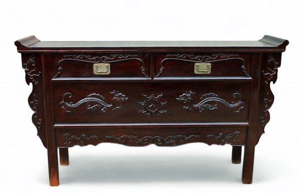 Early 21th Century Hand Carved Beijing Sideboard - Dyag East