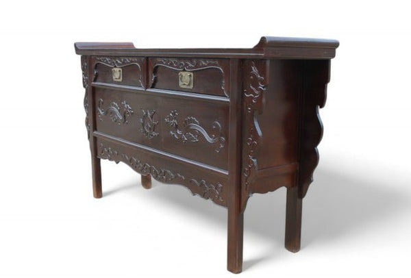 Early 21th Century Hand Carved Beijing Sideboard - Dyag East