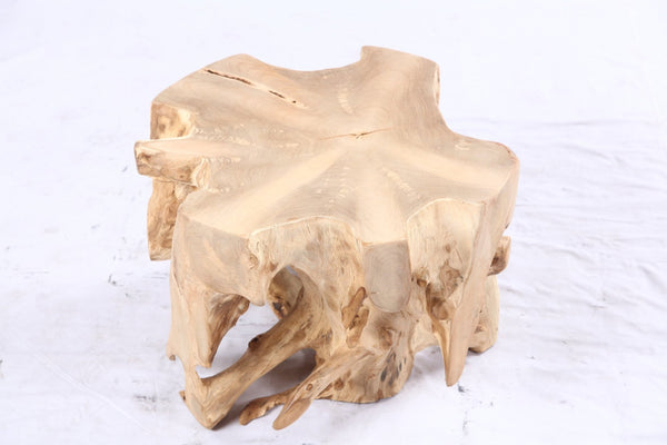 Free Form 23” Organic Teak Root Side Table 7.1 - Dyag East