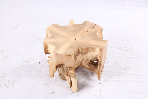 Free Form 23” Organic Teak Root Side Table 7.1 - Dyag East