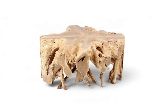 Free Form Teak Root Coffee Table 2 - Dyag East