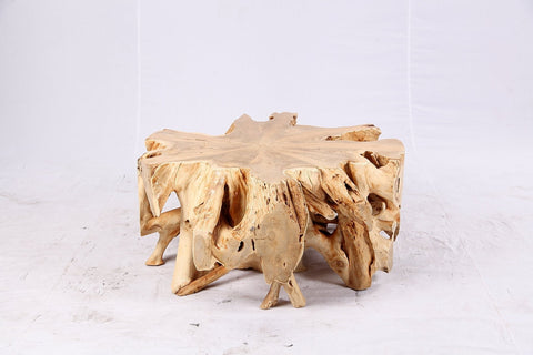 Free Form Teak Root Coffee Table 3 - Dyag East