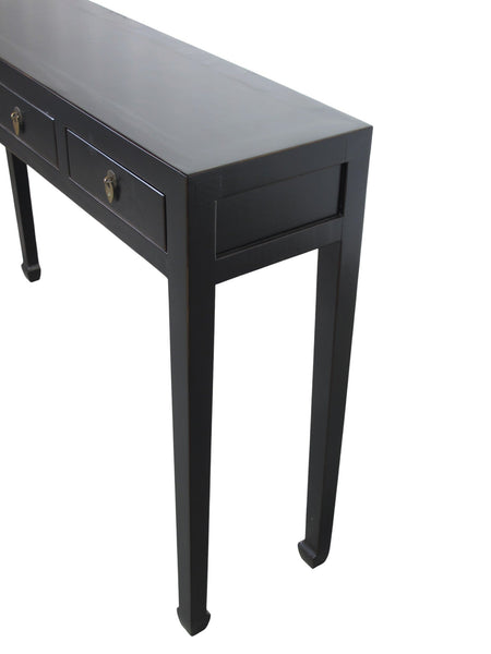 Hand Made 48" Long 4-Drawer Console Table - Dyag East