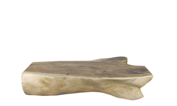 Hand Made Smooth Sides Living Edge Block 74" Inch Long Coffee Table 102 - Dyag East