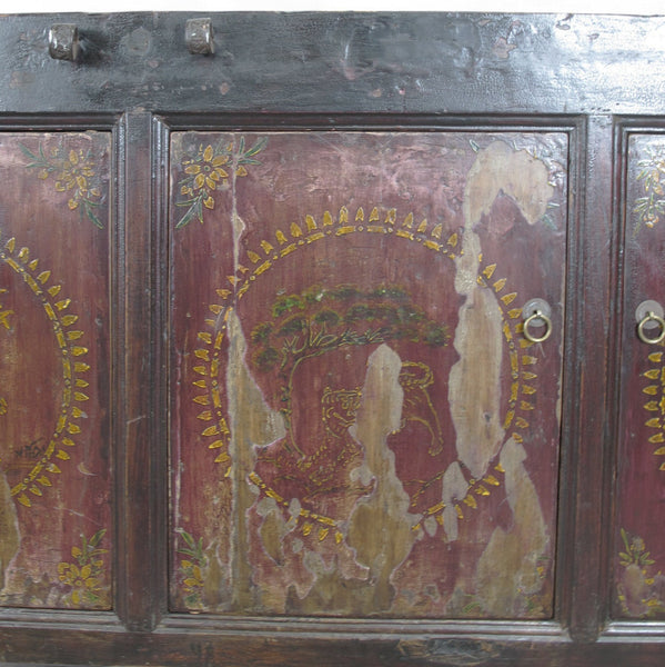 Hand Painted 4 Panel - Door Sideboard - Dyag East