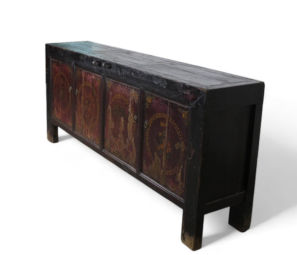 Hand Painted 4 Panel - Door Sideboard - Dyag East