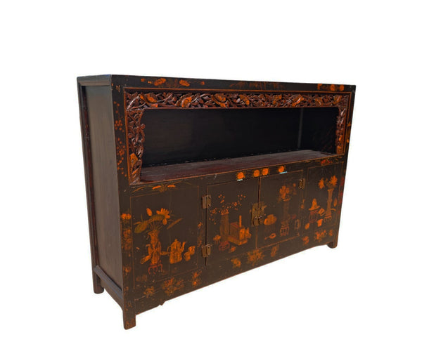 Hand-Painted Display Cabinet - Dyag East
