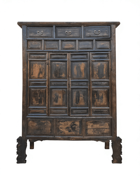 Imperial 16th Century Elm Display Cabinet - Dyag East