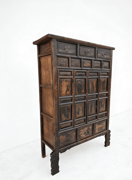 Imperial 16th Century Elm Display Cabinet - Dyag East