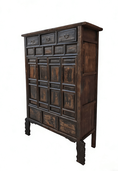 Imperial 16th Century Elm Display Cabinet - Dyag East