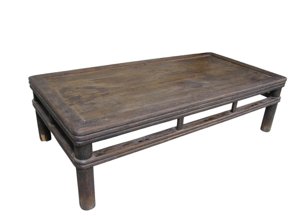 Large Antique Chinese 85" Long Coffee Table or Day Bed - Dyag East