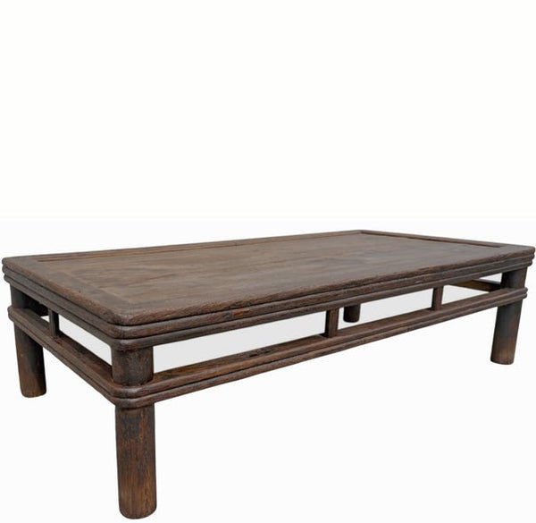 Large Antique Chinese 85" Long Coffee Table or Day Bed - Dyag East