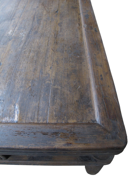 Large Antique Chinese 85" Long Coffee Table or Day Bed - Dyag East