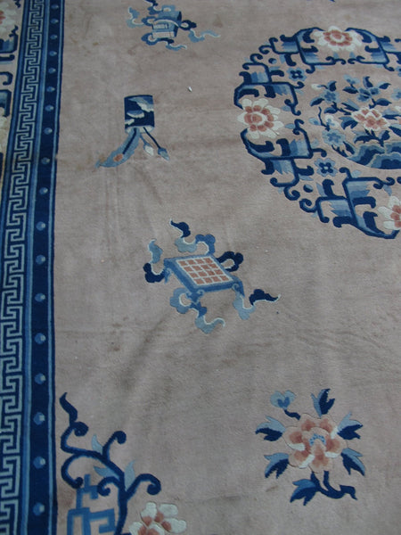 Large Chinese Beijing Rug, 12 ft 3 in x 9 ft - Dyag East