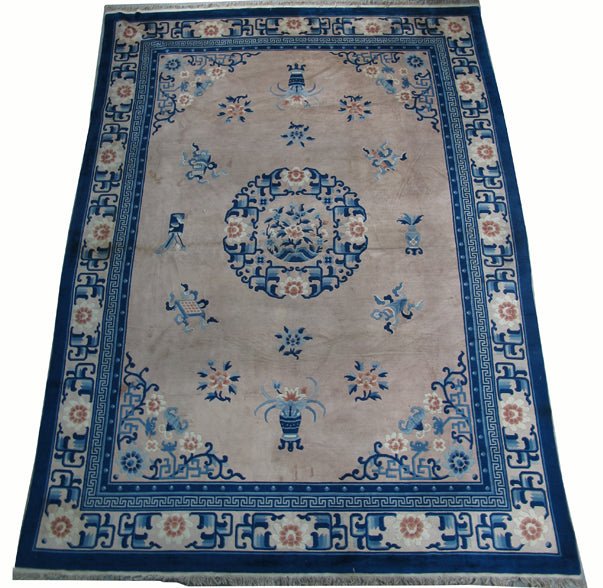 Large Chinese Beijing Rug, 12 ft 3 in x 9 ft - Dyag East