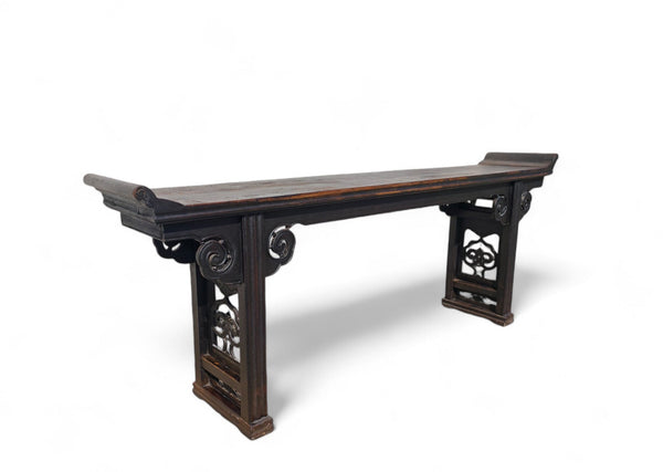 Late 18th Century Antique Chinese Altar Console Table - Dyag East