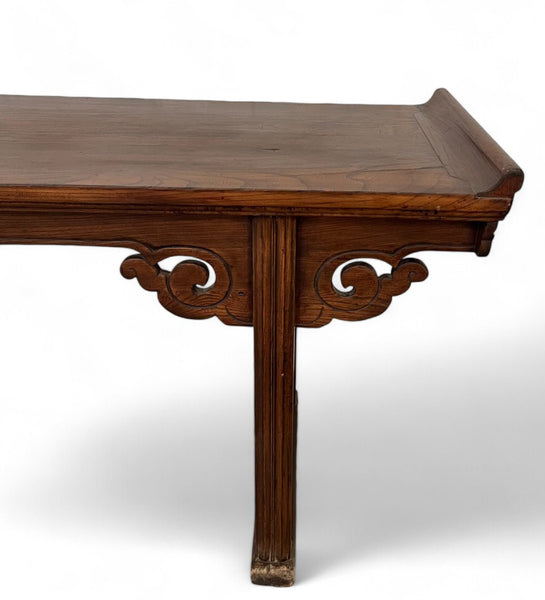 Late 19 Century Antique Chinese Altar Console Table - Dyag East