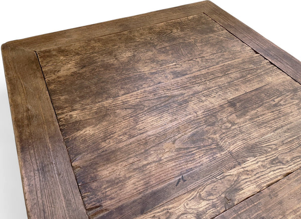 Late 19th Century Antique Chinese Square Dining Table - Dyag East