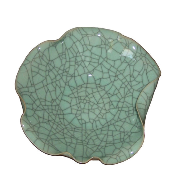 Lotus Leaf Porcelain Plates - Dyag East