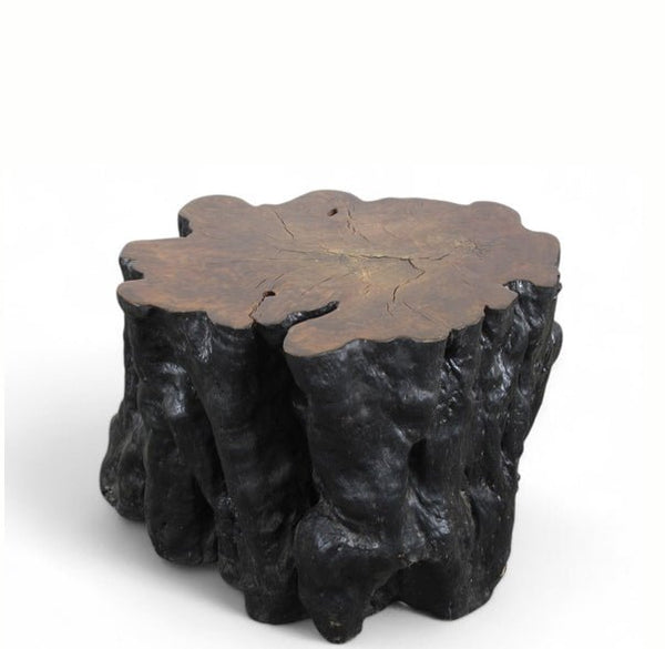 Lychee Living Edge Accent or Side Table or Stool 6 - Dyag East