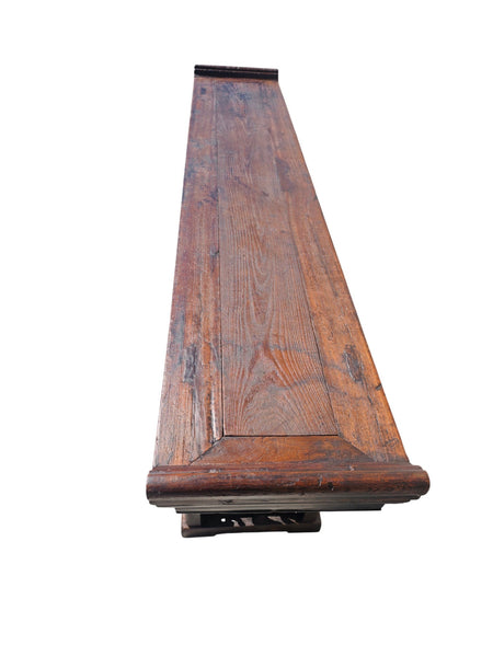 Mid 18th Century 107" Long Everted-Flange Altar Table - Dyag East