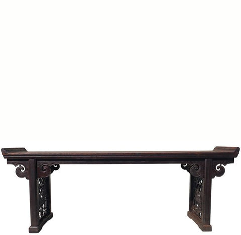Mid 18th Century 107" Long Everted-Flange Altar Table - Dyag East