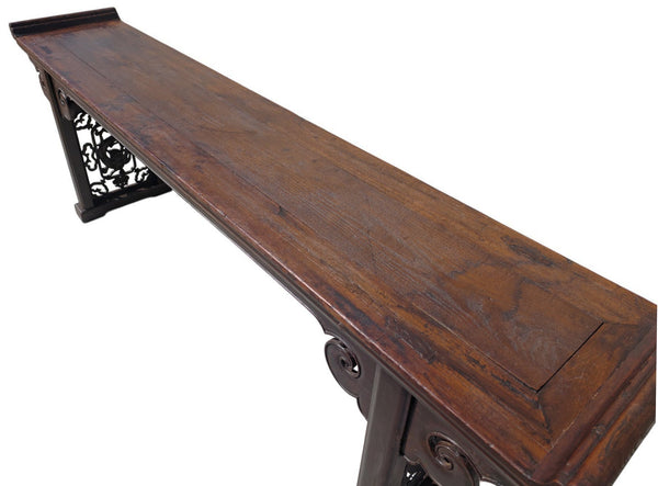 Mid 18th Century 107" Long Everted-Flange Altar Table - Dyag East