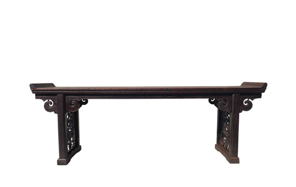 Mid 18th Century 107" Long Everted-Flange Altar Table - Dyag East