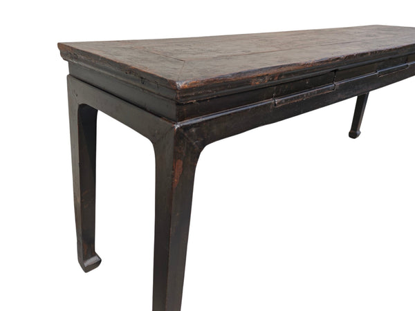 Mid-18th Century 91" Long 3 Drawer Console Table - Dyag East