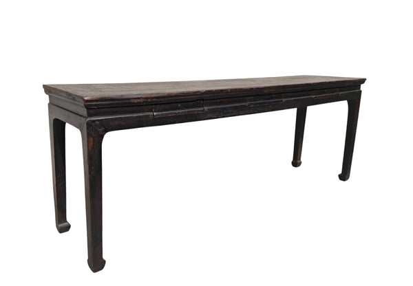 Mid-18th Century 91" Long 3 Drawer Console Table - Dyag East