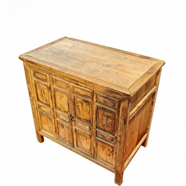 Ming - Style 4 Panel Elm Cabinet - Dyag East