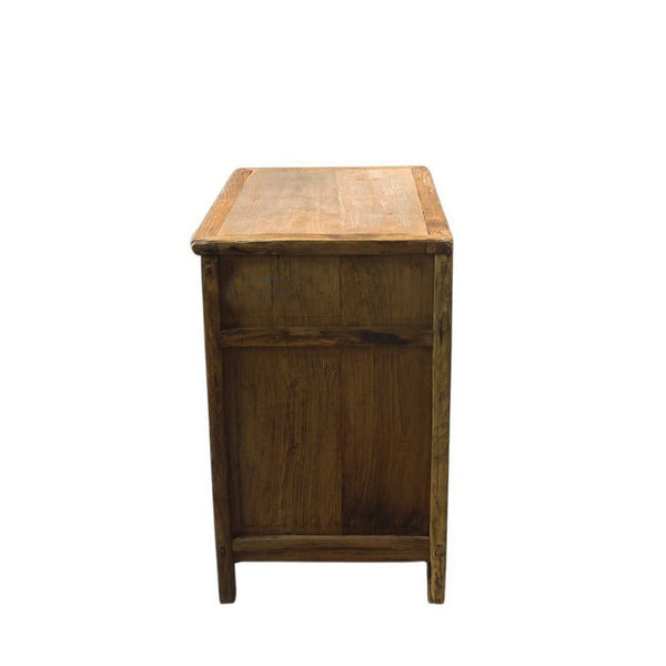 Ming-Style 4 Panel Elm Cabinet - Dyag East