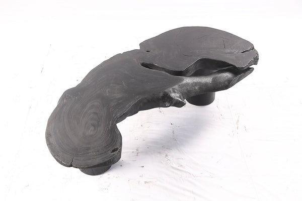 One Slab Free Form Black Coffee Table - Dyag East