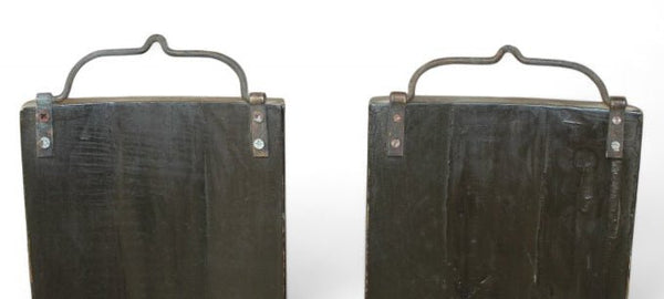 Pair Black Door Plaque - Dyag East