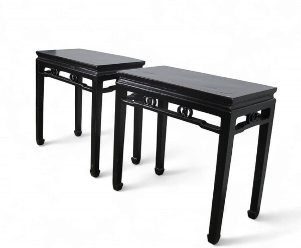Pair Early 19 Century Antique Chinese Console Table - Dyag East