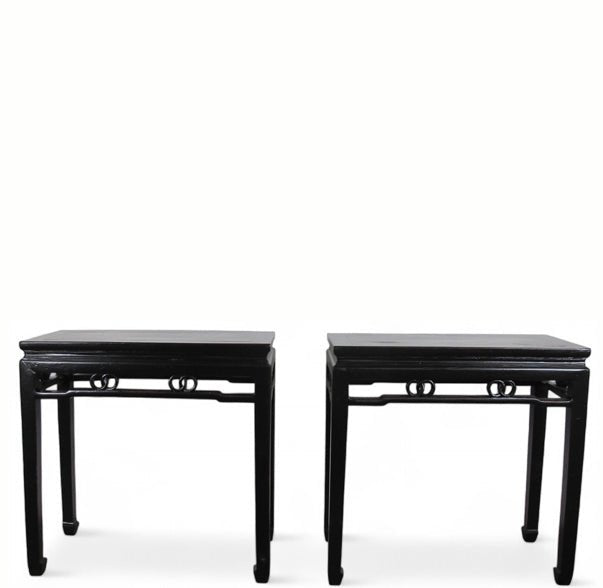 Pair Early 19 Century Antique Chinese Console Table - Dyag East